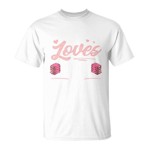 Just A Girl Who Loves Books And Baking Women T-Shirt - Bookorys DE