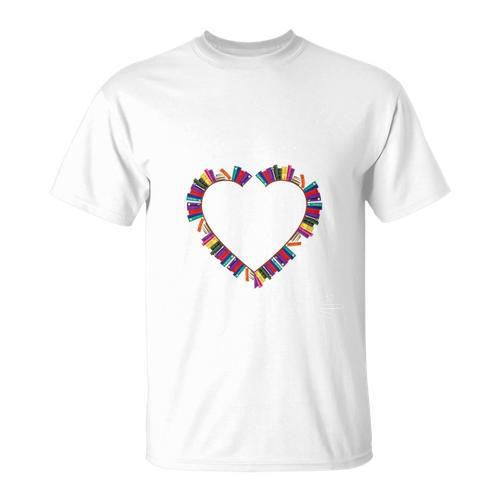 Just A Girl Who Loves Books Shirt Reading Lovers Girls T-Shirt - Bookorys