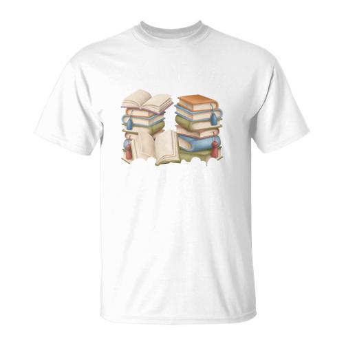 Just One More Chapter Reading Book Lover Bookish Humor T-Shirt - Bookorys