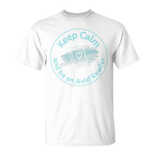Keep Calm And Be An Avid Reader Books Premium Tri-Blend T-Shirt - Bookorys AU