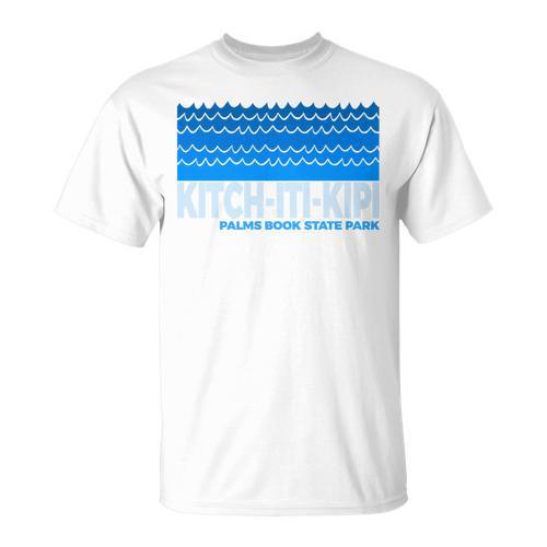 Kitch-Iti-Kipi MI Kitch-Iti-Kipi Palms Book Park Michigan Premium Tri-Blend T-Shirt - Bookorys