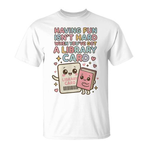Library Card Shirt Reading Book Lovers For Reader Premium Tri-Blend T-Shirt - Bookorys UK