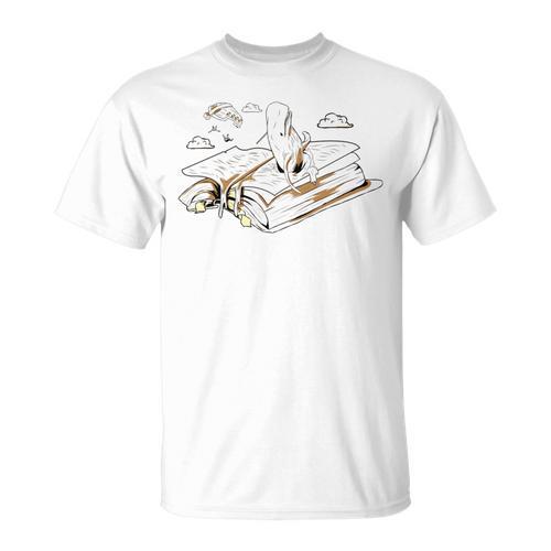 Moby Dick Whale Shirt Literature Book Reader T-Shirt - Bookorys