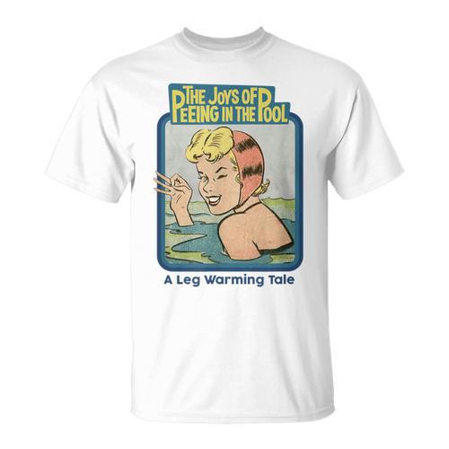 Peeing In The Pool Book Cover By Sam Spencer T-Shirt - Bookorys