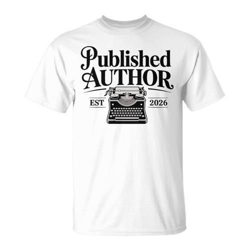 Published Author Writer 2026 New Book Novel Writing Premium Tri-Blend T-Shirt - Bookorys CA