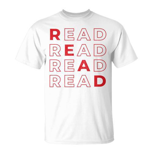 Read Books Library Bookworm Librarian Book Lover T-Shirt - Bookorys