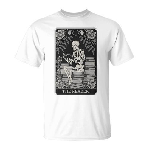 The Reader – Gothic Book Lover Dark Academia Premium Tri-Blend T-Shirt - Bookorys