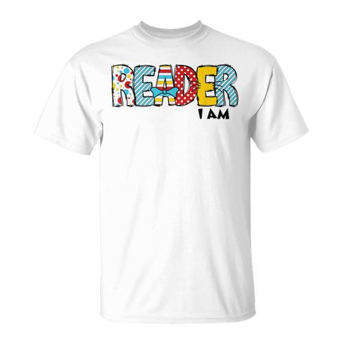 Reader I Am Bookworm Librarian I Heart Read Book Lover T-Shirt - Bookorys AU