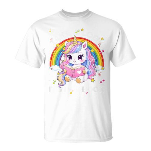 Reading Take Look Its In A Book Toddler Girls Rainbow Lover T-Shirt - Bookorys