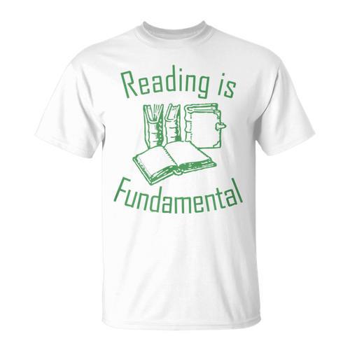Retro Book Club Reading Is Fundamental Readers T-Shirt - Bookorys