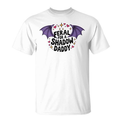 Romantasy Fantasy Romance Book Lover Shadow Daddy Premium Tri-Blend T-Shirt - Bookorys