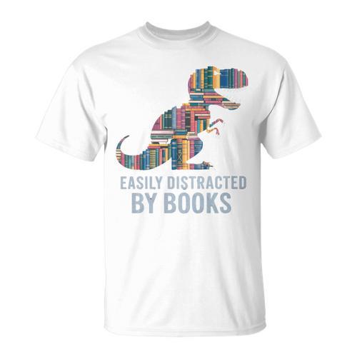 Stuffed T Rex Trex Stuffy Books Nerds Dinosaur Costume Trex T-Shirt - Bookorys UK