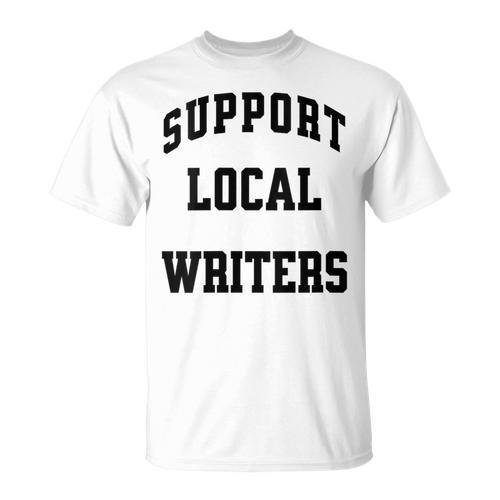 Support Local Author Read Independent Writers Indie Books T-Shirt - Bookorys