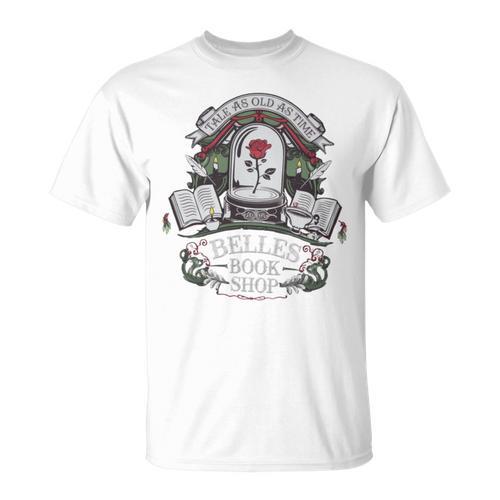 Tale As Old As Time Belle's Book Shop Book Coffee Book Lover T-Shirt - Bookorys