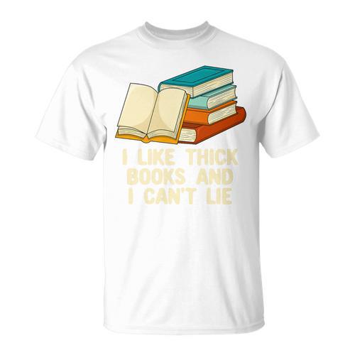 Like Thick Books Cant Lie Happiness Reading Positive Premium Tri-Blend T-Shirt - Bookorys CA