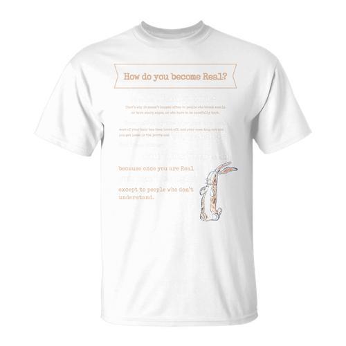 Velveteen Rabbit Book Quote 1922 Becoming Real Skin Horse Premium Tri-Blend T-Shirt - Bookorys