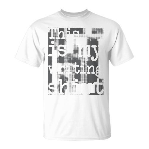 This Is My Writing Shirt Author Book Writer Novelist Poet T-Shirt - Bookorys AU
