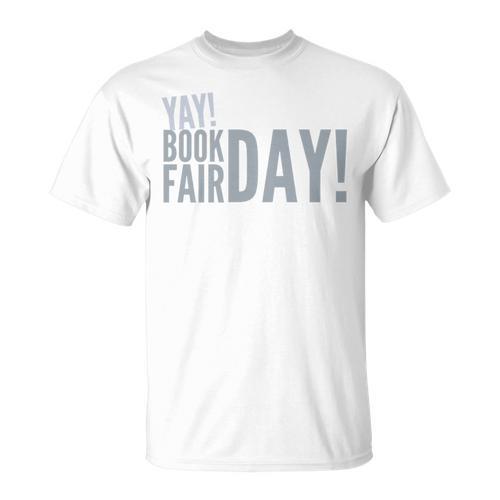 Yay Book Fair Day Librarian Library Book Fairs Reading Premium Tri-Blend T-Shirt - Bookorys AU