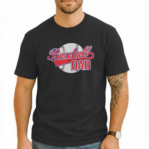 Baseball Dad Coach Baseball Baseball Men T-Shirt - Sportilla