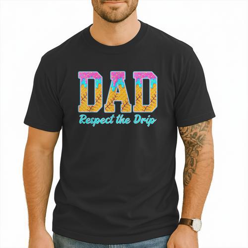 Baseball Dad Drip Men T-Shirt - Sportilla