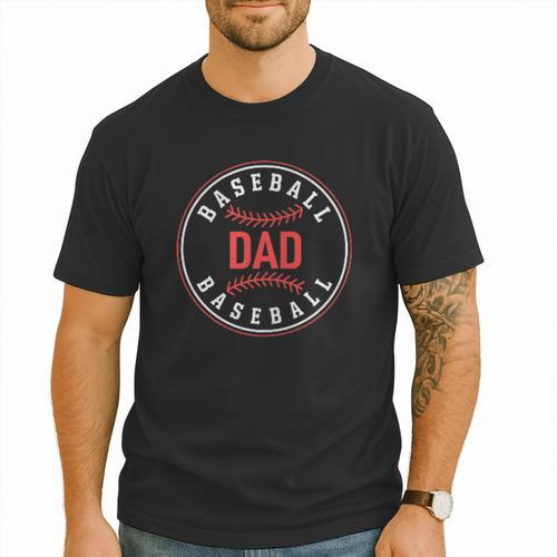 Baseball Dad Father Family Matching Men T-Shirt - Sportilla