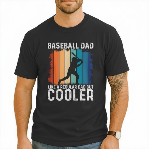 Baseball Dad Baseball Lover Father's Day Men T-Shirt - Sportilla