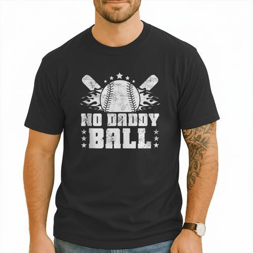 Baseball Dad Softball Game Fathersday Baseball Daddy Men T-Shirt - Sportilla