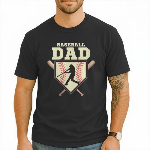 Baseball Dad Sport Fan Father Men T-Shirt - Sportilla