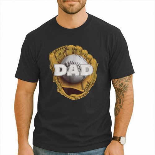 Baseball Sports Baseball Dad Men T-Shirt - Sportilla