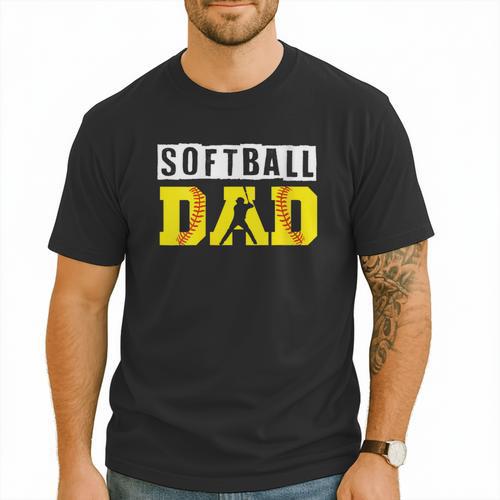 Softball Dad Like A Baseball Dad Definition Men T-Shirt - Sportilla