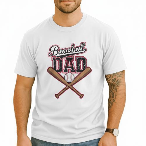 Baseball Dad Fathers Day Game Day Toddler Kids Sport Lovers Men T-Shirt - Sportilla
