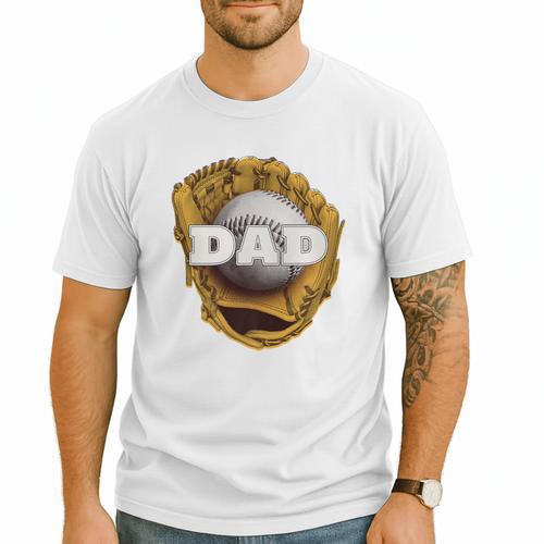 Baseball Sports Baseball Dad Premium Men T-Shirt - Sportilla