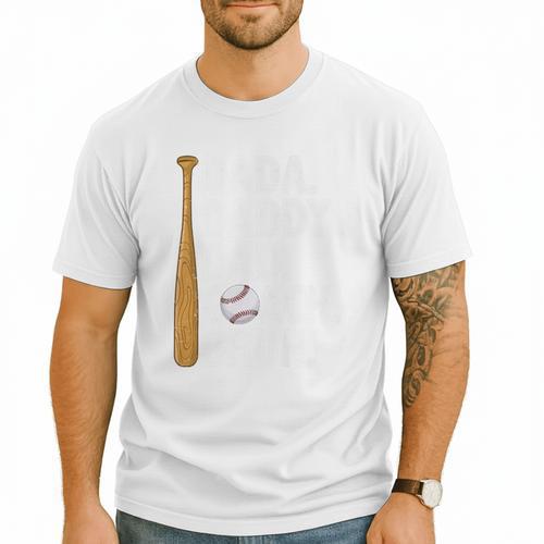 Retro Dada Daddy Dad Coach Bruh Baseball Dad Fathers Day Men Premium Men T-Shirt - Sportilla