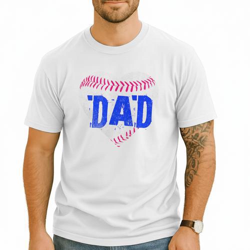 Softball Dad Baseball Dad Tee Ball Dad Premium Men T-Shirt - Sportilla