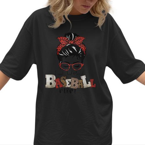 I Am Baseball Mom Women T-Shirt - Sportilla
