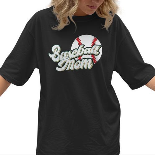 Baseball Mom's Favorite Game Day Women T-Shirt - Sportilla
