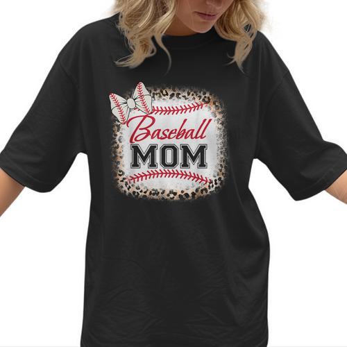 Baseball-Shirt Women Mama Mother Baseball Mom Women T-Shirt - Sportilla