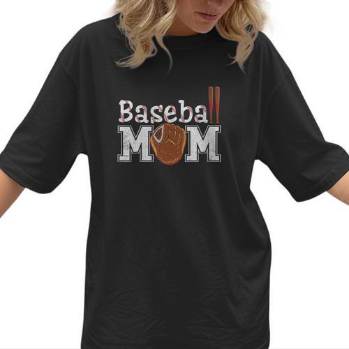 Baseball Sister Shirts For Girls Mother's Day Baseball Mom Women T-Shirt  - Sportilla