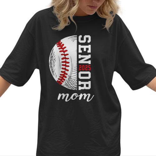 Class Of 2025 Senior 2025 Baseball Mom 2025 Women T-Shirt - Sportilla