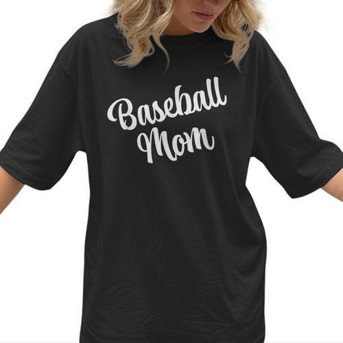 AS Tees Baseball Mom Mama Mommy Mother Women T-Shirt - Sportilla