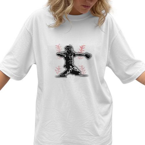 Baseball Mom My Son Will Be Waiting For You At Home Premium Tri-Blend Women T-Shirt  - Sportilla