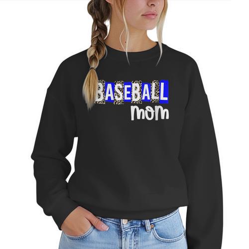 Custom Hustle Tball Tee Ball Womens Baseball Mom Women Crewneck Sweatshirt - Sportilla