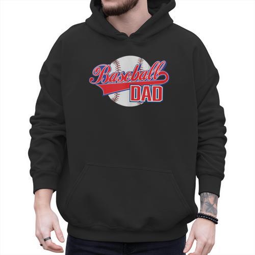 Baseball Dad Coach Baseball Baseball Men Hoodie - Sportilla