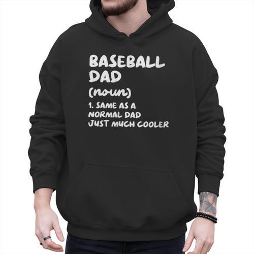 Baseball Dad Definition Men Hoodie - Sportilla