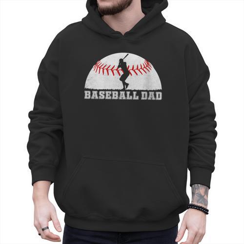 Baseball Dad Father's Day Men Sports Lover Men Hoodie - Sportilla