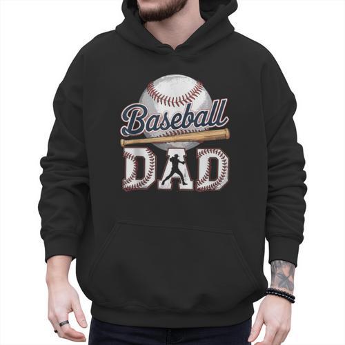 Baseball Dad Father's Day Sports Baseball Lover Men Hoodie - Sportilla