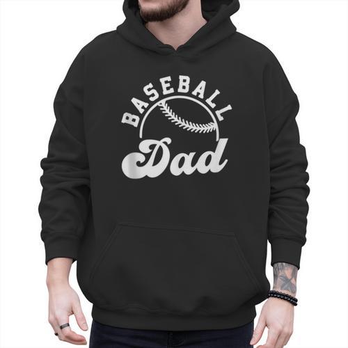 Baseball Dad Matching Baseball Team Lover Men Hoodie - Sportilla
