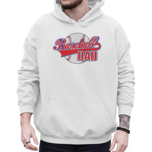 Baseball Dad Coach Baseball Baseball Premium Men Hoodie - Sportilla