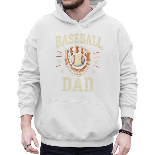 Baseball Dad Premium Men Hoodie - Sportilla