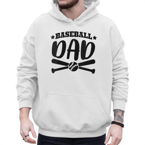 Baseball Dad Baseball Sports Men Hoodie - Sportilla